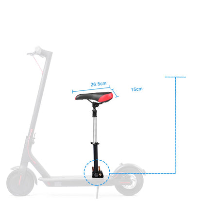 Height Adjustable Shock Absorbing Seat For Electric scooter